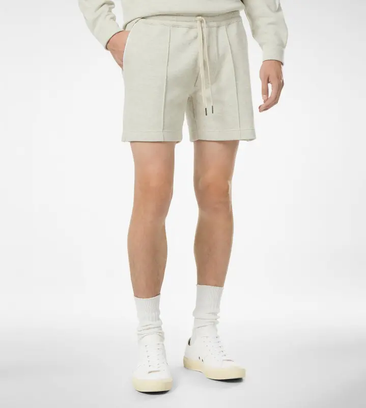 COTTON SILK CASHMERE SHORTS MOON online